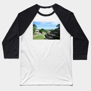 Mexique - Palenque, site Maya Baseball T-Shirt